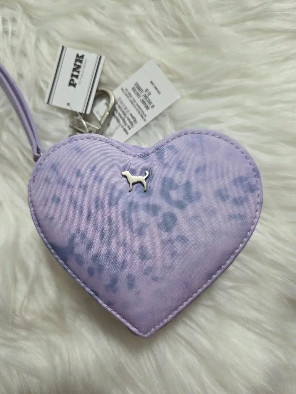 PINK Victoria's Secret Heart Pouch